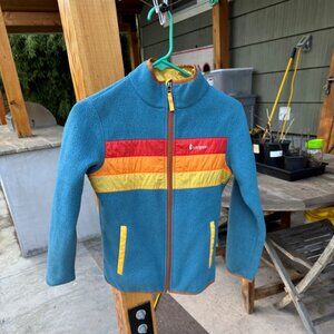 Kids Cotopaxi Teca Fleece zip up- size M